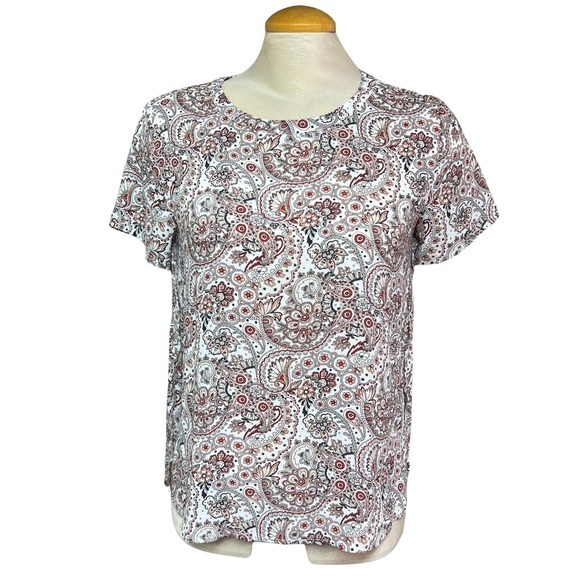LOFT Tops - NWOT - Women's Small LOFT by Ann Taylor Boho Paisley Tee